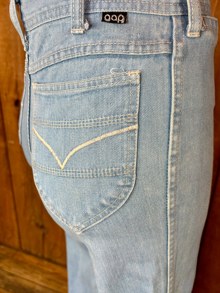 1970s gap Bell Bottom Jeans    W27