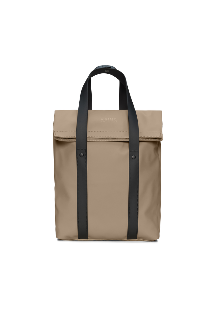 RAINS 2 Way Tote Backpack Mini Beige 8L H35.50 x D9 x W25 cm Backpack