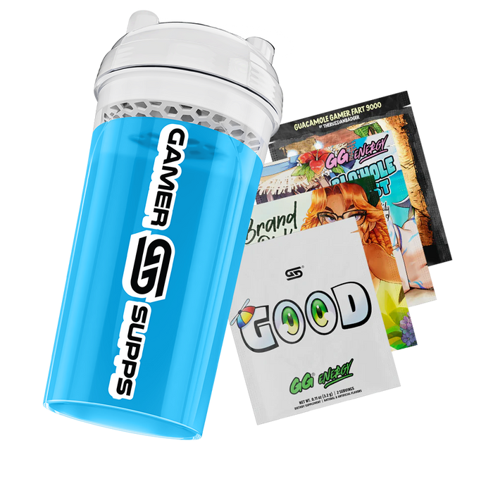 24oz Gamer Supps Shaker Clear - 7 - Gamer Supps