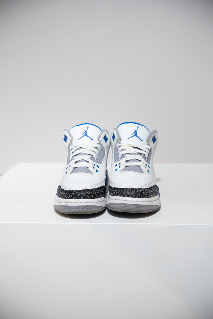 Jordan 3 Racer Blue GS (Taille 38,5)