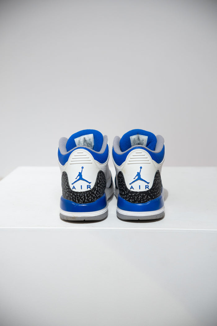 Jordan 3 Racer Blue GS (Taille 38,5)