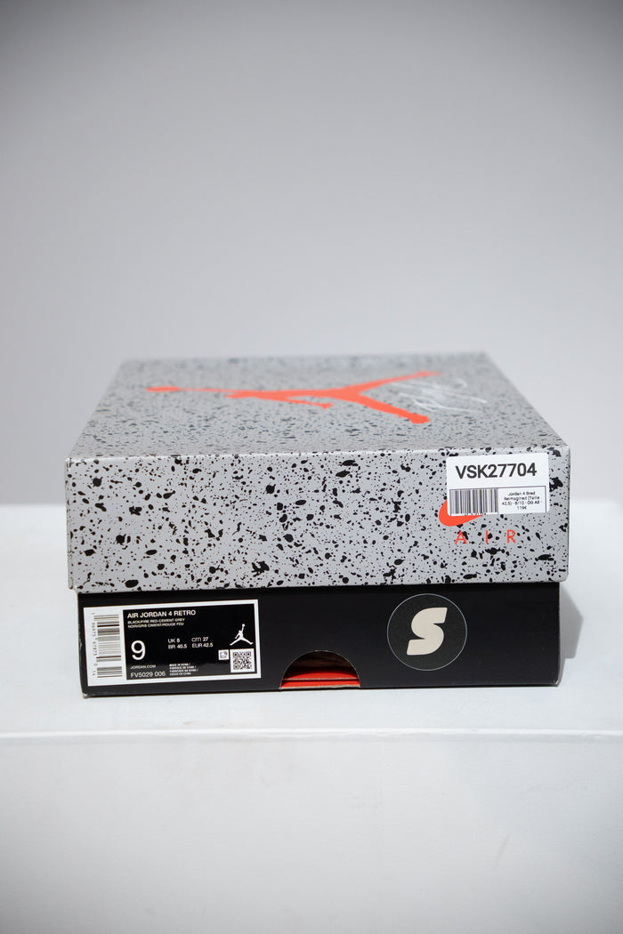 Jordan 4 Bred Reimagined (Taille 42,5)