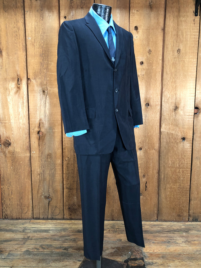 60s J.Herzog Navy Suit       w31