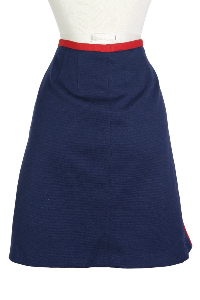 70s Kaymaker Blue/Rd/Wht Athletic Skort                  w31