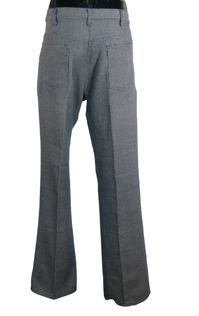 70s Levi's Woven Blue Pant         w38
