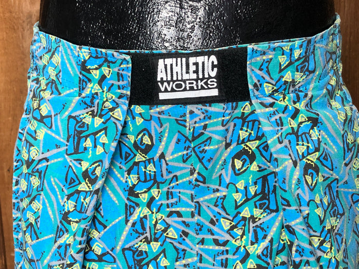 90s Athletic Works Teal Gym Pants    32”-36”