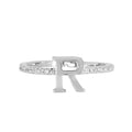 Adjustable Love Letter White Gold Ring | R