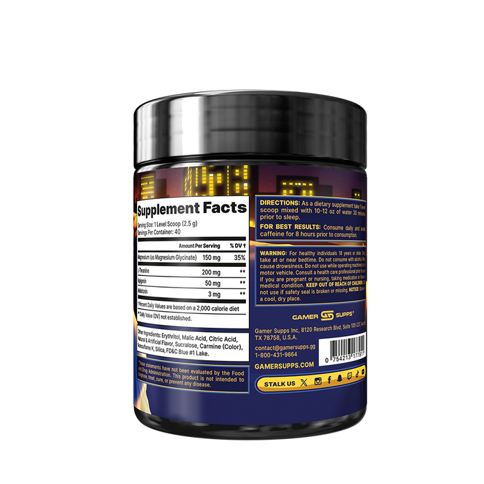 AFK+ (with Melatonin): Blueberry Lemoncake  - 40 Servings - Gamer Supps