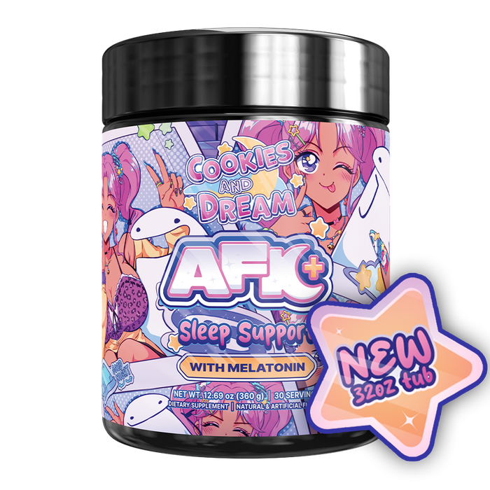 AFK+ (with Melatonin): Cookies and Dream - 30 Servings - Gamer Supps
