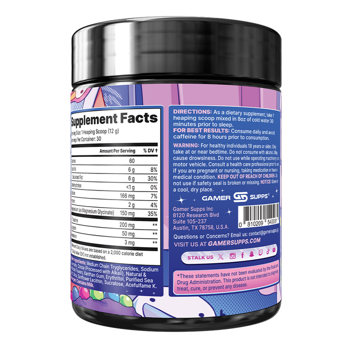 AFK+ (with Melatonin): Cookies and Dream - 30 Servings - Gamer Supps