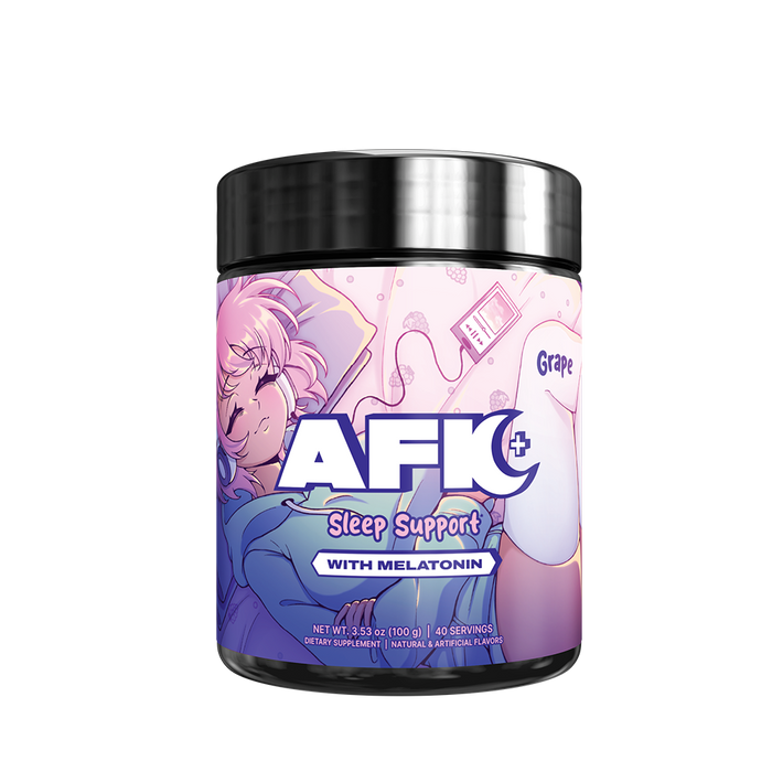 AFK+ (with Melatonin): Grape - 40 Servings - Gamer Supps