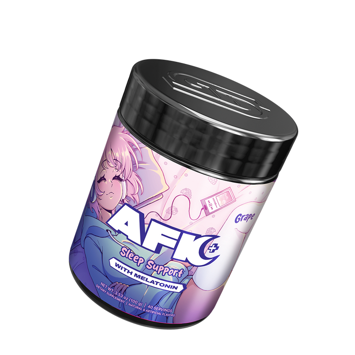 AFK+ (with Melatonin): Grape - 40 Servings - Gamer Supps