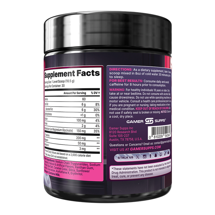 AFK+ (with Melatonin): Room Service - 30 Servings - Gamer Supps