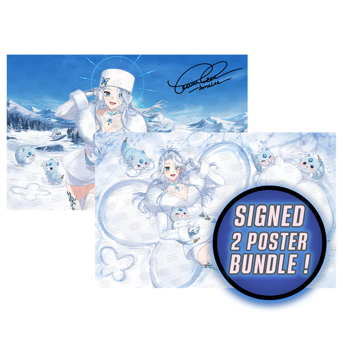 AmaLee & Scufflings: Signed Poster Bundle - Gamer Supps