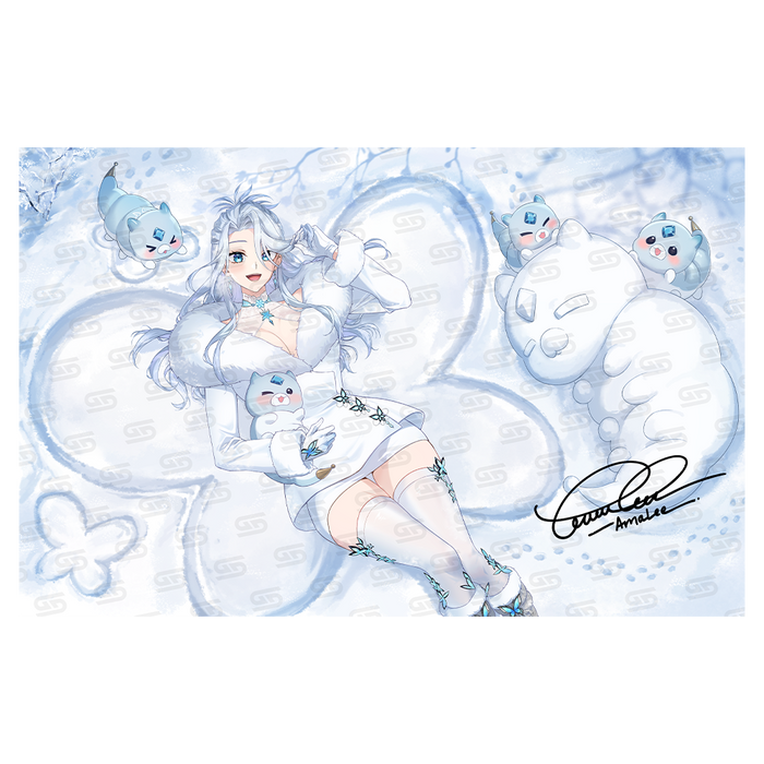 AmaLee & Scufflings: Snow Angels - Signed Poster - Gamer Supps