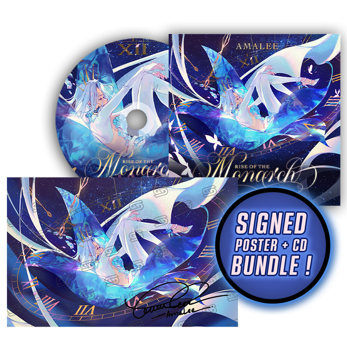 AmaLee: Signed CD + Poster Bundle - Gamer Supps
