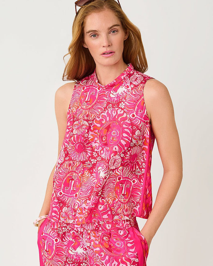 Lilly Pulitzer - Anya Top - Paradise Punch Jims Stuff