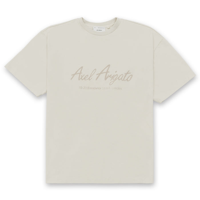 Axel Arigato - Court T-Shirt in Pale Beige - Nigel Clare