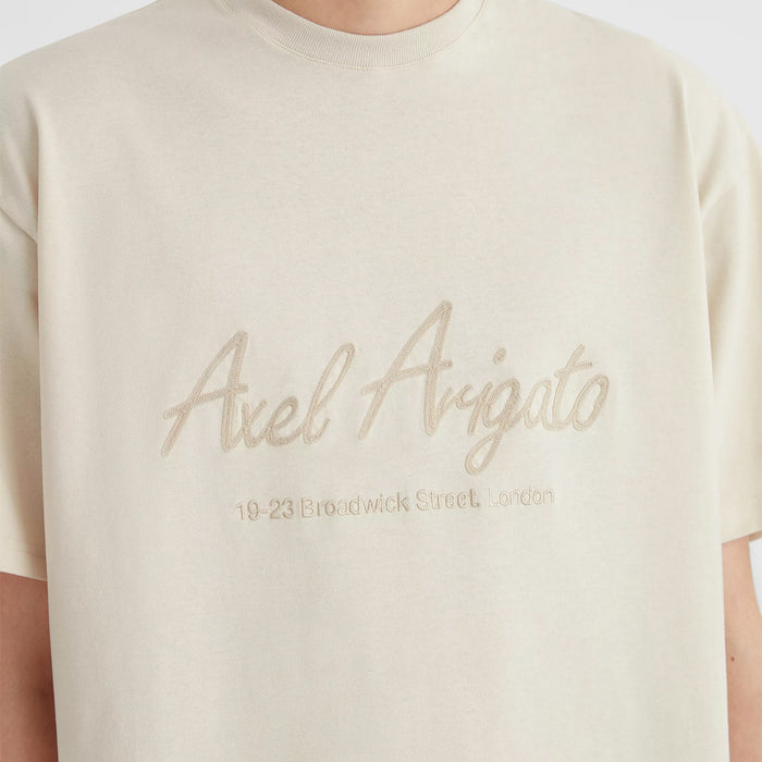 Axel Arigato - Court T-Shirt in Pale Beige - Nigel Clare