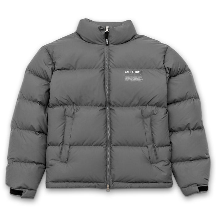 Axel Arigato - Observer Puffer Jacket in Dark Grey - Nigel Clare