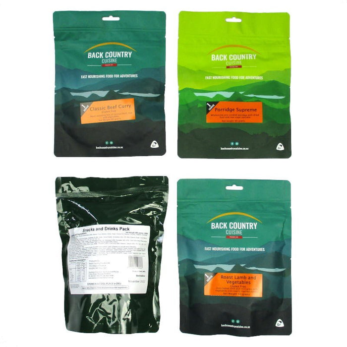 Back Country Cuisine - Classic Ration Pack - Back Country - MRE