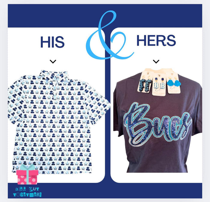 Barbe Bucs Sequin Tee