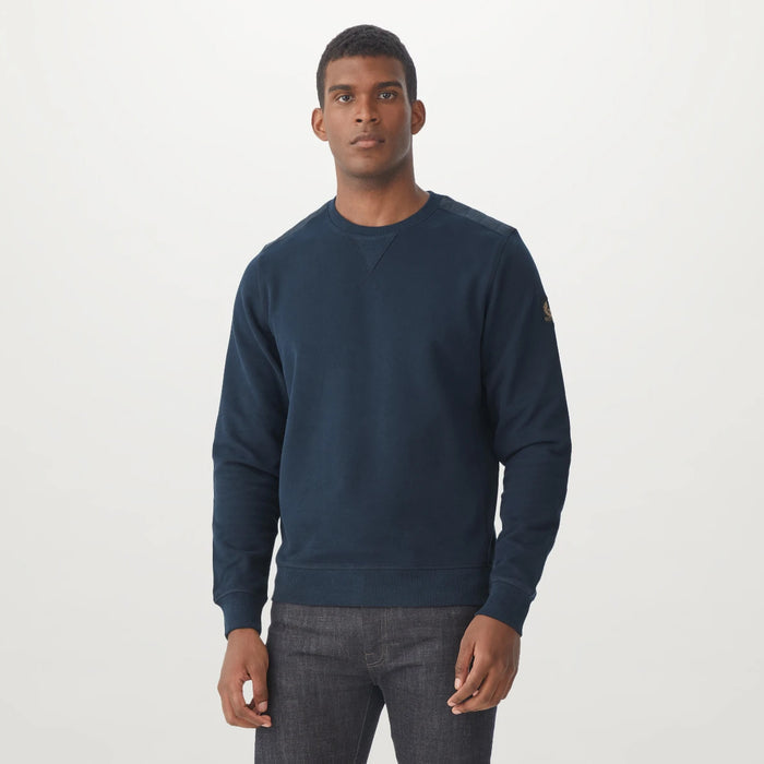 Belstaff - Jarvis Sweatshirt in Dark Ink - Nigel Clare