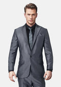 Bowery Grey Microcheck Suit - SARTORO