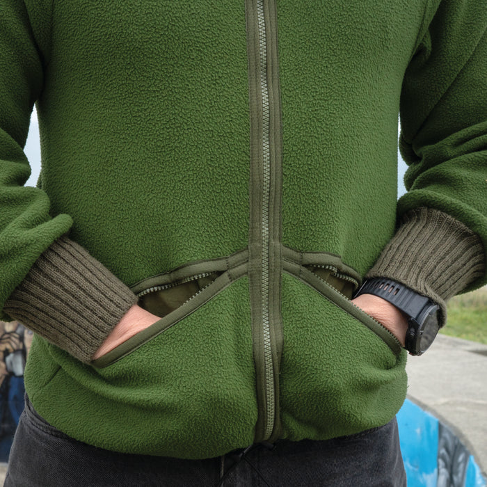 British Army Olive Drab CS95 Fleece - British Army Surplus - Fleeces & Jerseys