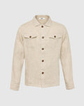 BROADWAY Overshirt - Linen - Men's Casual Jacket at Menzclub