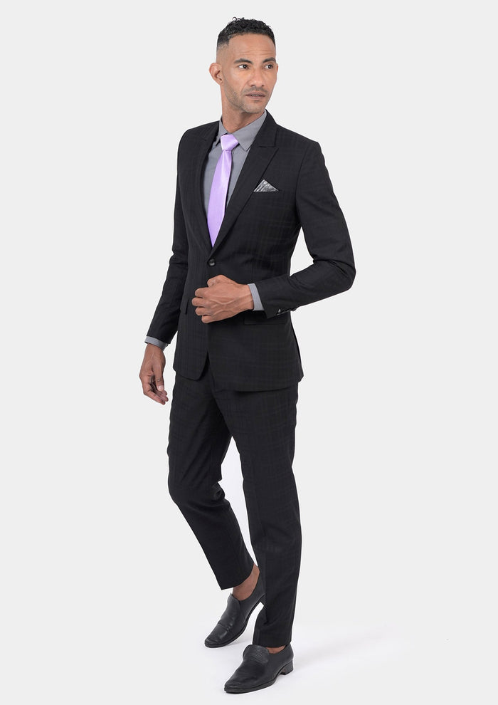 Bryant Black Check Suit - SARTORO