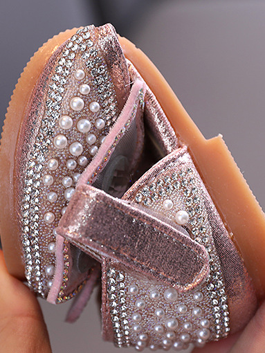 Mia Belle Girls Butterfly Sparkle Flats | Shoes By Liv and Mia