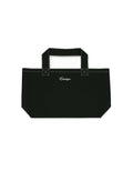 front flat lay of scarab green canvas tote bag Éclectique