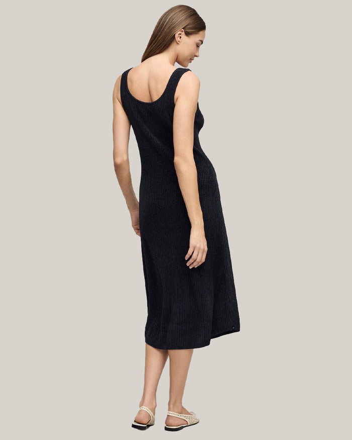 Barefoot Dreams - Ccul Rib Midi Dress - Black
