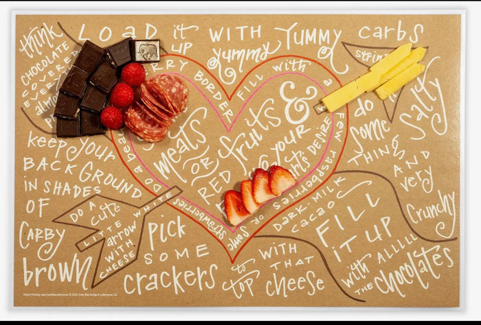 Charcuterie cheat sheet cards — entertaining guide for the perfect charcuterie board | All Put Together