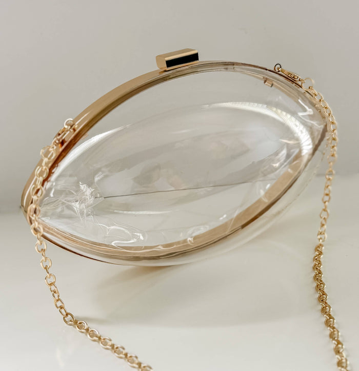 NCAA-compliant clear stadium crossbody bag for game day — All Put Together