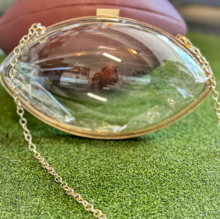 NCAA-compliant clear stadium crossbody bag for game day — All Put Together
