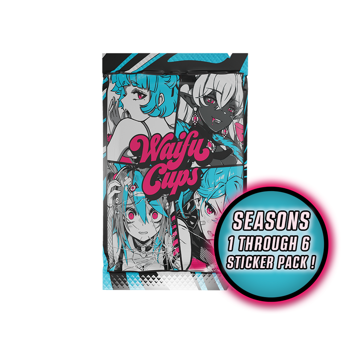 Collectible Waifu Sticker Pack: Seasons 1-6 - Gamer Supps