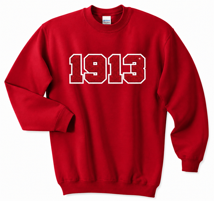 Delta 1913 Chenille Crewneck