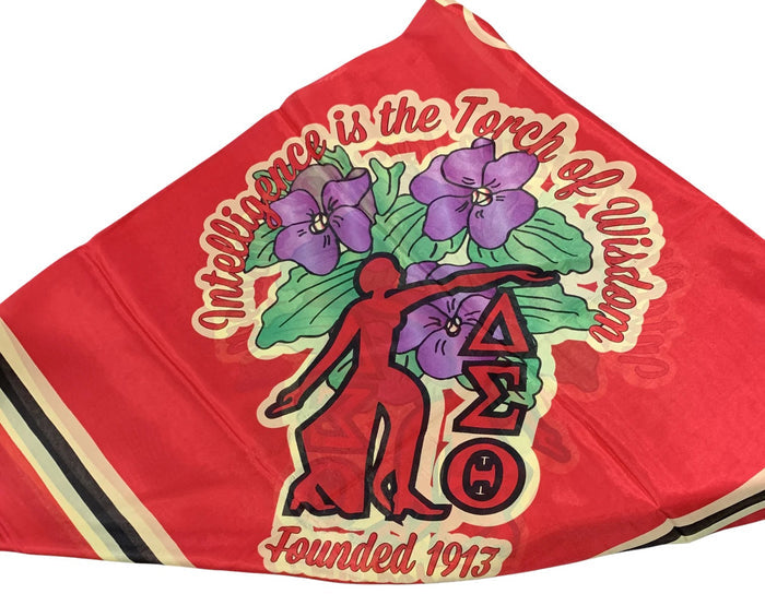 Delta Polyester Print Scarf