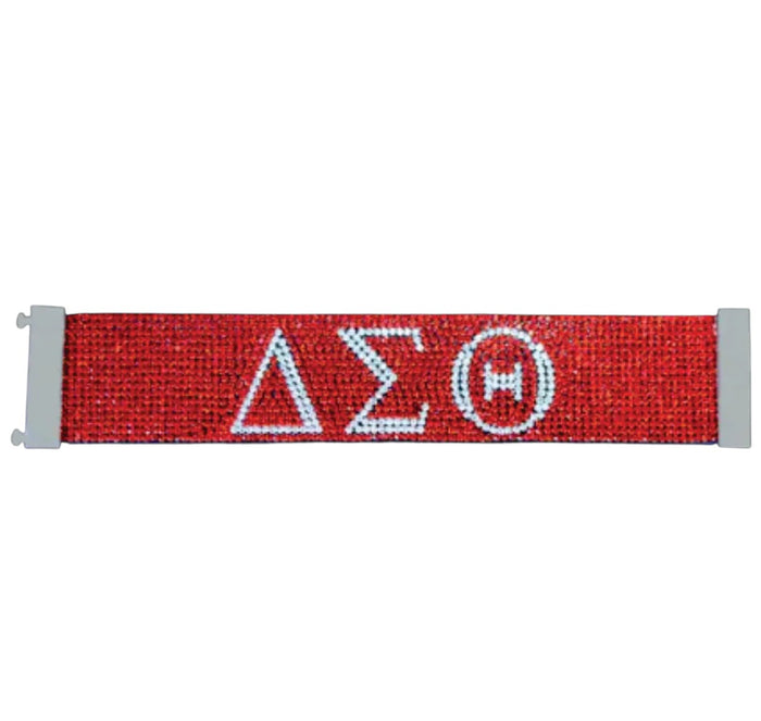 Delta Rhinestone Magnetic Bracelet