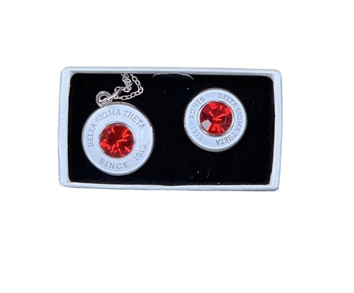 Delta Signet Necklace Set