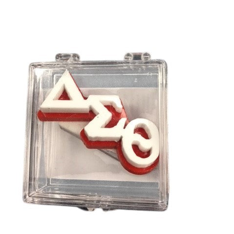 Delta Small Acrylic Greek Pin
