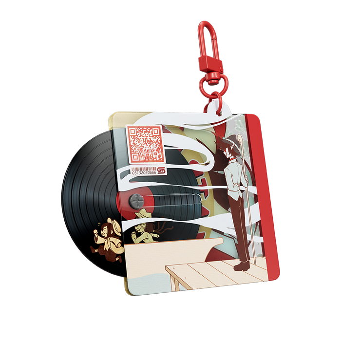 DEMONDICE: Spinning Vinyl Keychain - Gamer Supps