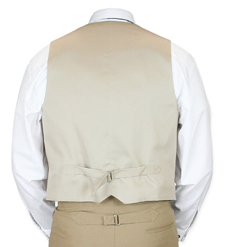 DeWitt Linen Vest - Oatmeal