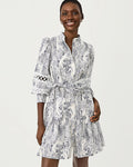 Lilly Pulitzer - Drena Dress - Coconut Lil Palm Prowl