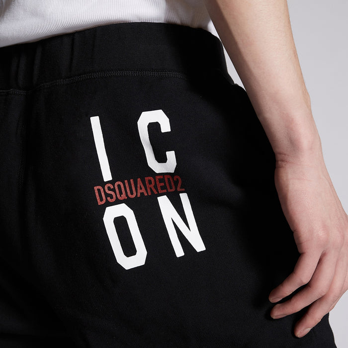 DSQUARED2 - Icon Sweatpants in Black - Nigel Clare