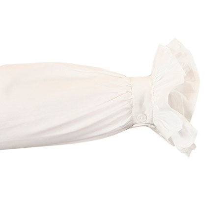 Emmeline Ruffle Blouse - White
