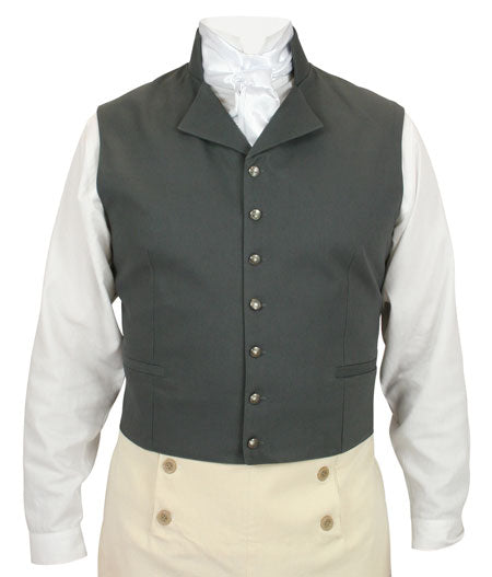 Fairfax Regency Vest - Charcoal