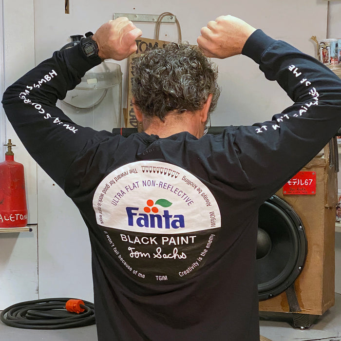Fanta Black Long Sleeve Tee